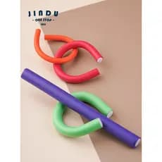 Suprimentos de cabeleireiro pêra flor perm fivela interna não machuca o cabelo perm Curling barra Universal quente perm