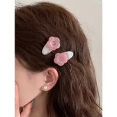 Pequeno pequeno grampo de cabelo grampo de cabelo oito caracteres franja clipe lateral outono inverno High-End princesa
