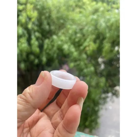 Natural Hetian jade branco jade anel jade anel masculino feminino estilo jade anel branco jade chave dedo lanolina branc