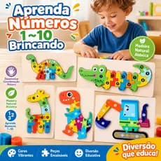 Quebra-Cabeça Sensorial Montessori 3D Animal Tangram para Bebê 4-6 Anos Desenvolver Raciocínio e Coordenação Motora