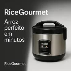 Panela Arroz Elétrica 1L Preta Uso Fácil Rápido 220V