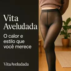Calca Termica Aveludada Transluscida Preto Tamanho 32x99cm Isolamento Termico Conforto