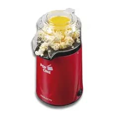 Pipoqueira Pop Cine Vermelha 127V/220V 1200W Com Dosador Agratto Pipoca Crocante Sequinha Medidor Sem Óleo Manteiga