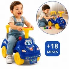 Totoka Infantil Menino Andador para Bebe Motoca Totokinha Azul - Cardoso