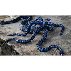 Brinquedo Cuero MOnster Articulado Gargant Leviathan-Subnautica