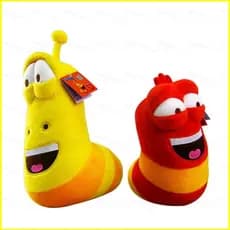 NS3 LARVA anime Crianças Bonito Branco Pelúcia Boneca Amarelo Vermelho Brinquedos Criativos Dos Desenhos Animados