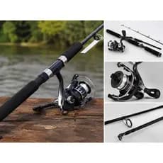 Kit Vara de Pesca com Molinete – Pronto para sua Pescaria O Kit Vara de Pesca com Molinete é ideal para pescadores que p