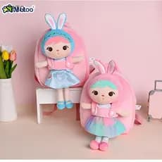 Mochila Infantil Mochila Infantil com Boneca Lolita Macia Acima de 2 Anos SNUW