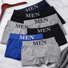 Kit 6 Cuecas Masculinas Premium Boxer Microfibra Durável Ajuste Perfeito