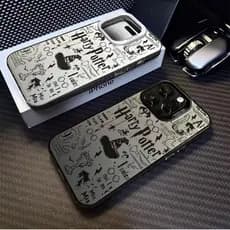 Resistente a arranhões Capa De Telefone Harry Potter iPhone 11 12 13 14 15 16 17 pro plus