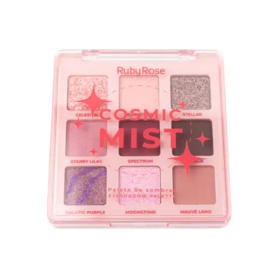 Paleta De Sombras Cosmic Mist - HBE2204 - Ruby Rose