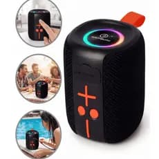 Caixa de som Bluetooth de 50W RGB à prova d'água Bluetooth V5.4 Portátil KAPBOM Original