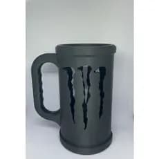 Caneca porta latas Estilo Monster Personalizada Resistente Grande Presente Criativo Gamer e Energia