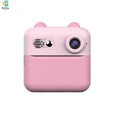 Câmera De Impressão Instantânea Para Crianças Vídeo Fotografia Digital Fotográfica Toy Mini Impressora Térmica Boy Girls