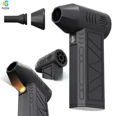 Soprador Turbo à Jato Portátil 130.000 RPM – Motor Brushless, Sem Fio e Super Potente