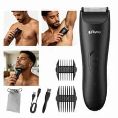 Aparador De Cabelo À Prova D'água Para Corpo Inteiro Masculino E Áreas Íntimas