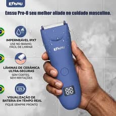 Aparador De Pelos  Máquina De Cortar Cabelo Barbeador Elétrico Depilação Da Região Íntima