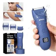 Aparador De Pelos Enssu Máquina De Cortar Cabelo E Aparador De Barba Com Base Depilação Íntima
