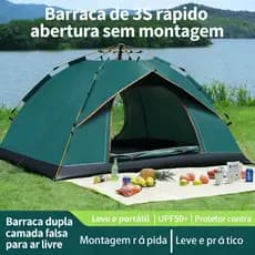 Tenda De Acampamento Ao Ar Livre Para Piquenique De Lazer Familiar , 2 A 4 Pessoas