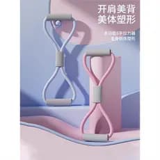 Figura 8 tensor feminino bonito volta casa equipamentos de Fitness Yoga estiramento fino volta corda corpo aberto ombro
