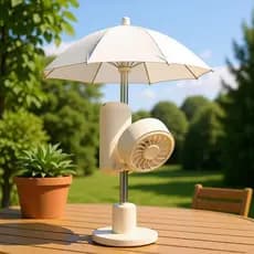 Ventilador de clipe de guarda-chuva dobrável pequeno ventilador multifuncional dobrável ao ar livre portátil pequeno ven