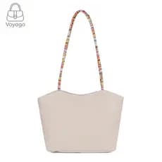 [Novo estilo] Bolsa feminina Casual bolsa de ombro, simples, elegante, leve, grande capacidade, viagem, trabalho, lazer