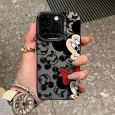 Capinha para iPhone 17/16/15/14/13/12 Pro Max Novo padrão fofo do Mickey Mouse