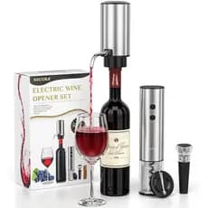 Conjunto Abridor De Vinho (e) Com Saca-Rolhas A