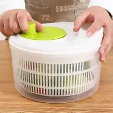 Easy Spin Salad Spinner Grande Fácil Seco Salada 5L Lettuce Secador