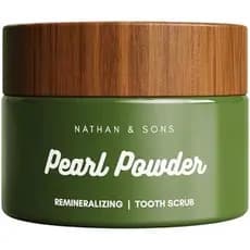 Esfoliante Em Pó Dental Remineralizante , Mineral Para Cuidados Bucais Sem Flúor Com Nano Hidroxilapatita , Argila Bento