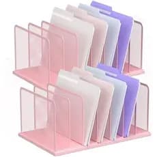 Kuntine.B Organizador De Arquivos De Mesa Malha Vertical Classificador Organização De Escritório Suporte De Arquivo Para
