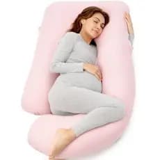 Almofadas cy Para Dormir , Travesseiro De Maternidade De Corpo Inteiro Em Formato De U Com Capa Removível-Suporte Costas