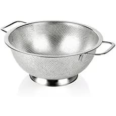 Gulex Coador De Aço Inoxidável Com 3 Quartos , Filtro Para Alimentos De Cozinha , Seguro Máquina De Lavar Louça