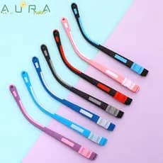 Acessórios de Óculos Multicoloridos com Pernas de Silicone de Substituição AURA para CXJ3