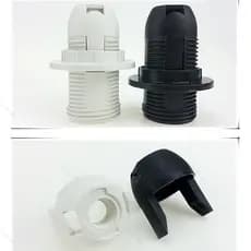 1pc Suporte Da Lâmpada Base Soquete E14 Abajur Colar Divisor Parafuso Conversor Para Casa Iluminação LED BR15B2