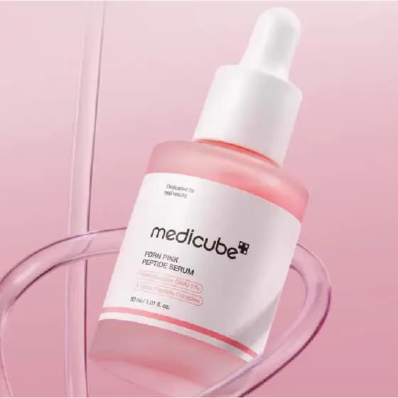Medicube Pink Peptide Collagen Essence Hidratante Elástico E Iluminador De Essência Para Pele