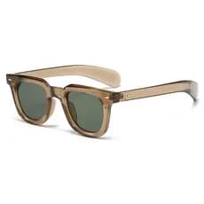 Ins Popular Feminino Quadrado Óculos De Sol Masculino Vintage Rebites Punk Tons UV400 Moda Masculina