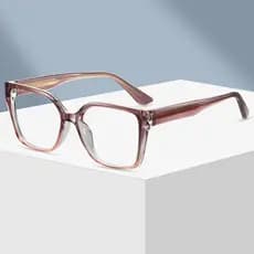 Nova Moda Masculina Feminina TR90 Óculos De Armação De Olho De Gato