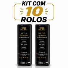 Gola Higienica Para Barbeiro Profissional Preta JRL Original Importada
