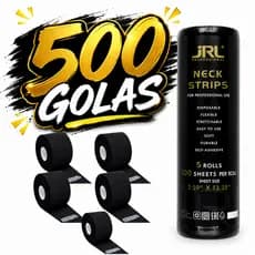 Gola higienica professional Para Pescoço Barbearia Pacote Com 5 rolos
