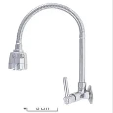 Torneira Gourmet Cozinha Parede - Flexível, Design Moderno, Jato Duplo
