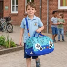 Bolsa mala infantil academia natação viagem . Bolsa Mala Maternidade personagens pernoite ceces bag,