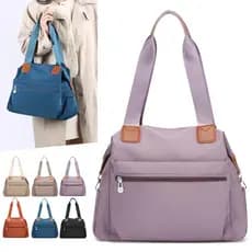 Bolsa Tote Impermeável para Viagem, Trabalho e Dia a Dia – Alça de Mão, Leve e Resistente