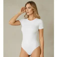 Body Manga Curta Suplex Premium Forro Duplo