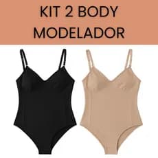 Kit 2 Body Suplex Premium Cinta Modeladora Feminina Conforto e Compressão