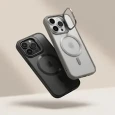 Capa iPhone 16 Pro Max Anti-Queda Militar MagSafe Imã Neodímio Suporte Carro Proteção Câmera Alumínio Premium Luxo
