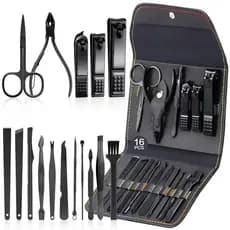 Kit 16 Pçs/Set Profissional Aço inoxidável Para Manicure Pedicure boa qualidade