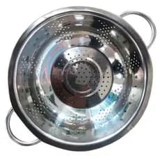 Escorredor de Macarrão Legumes e Massa 24cm Inox