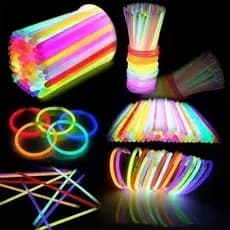 Pulseiras Neon 100 unidades Festas Casamento Balada Boa Qualidade