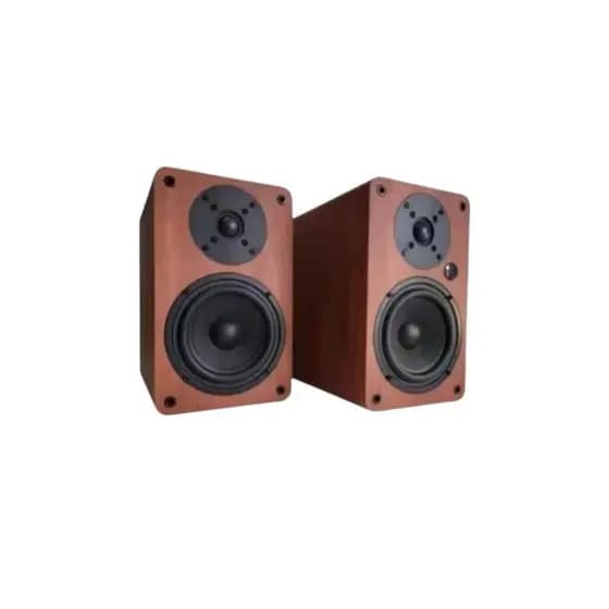 Caixa De Som Monitor Referência Tomate Mst 2032 Ativo 190w Cor Marrom alta Qualidade